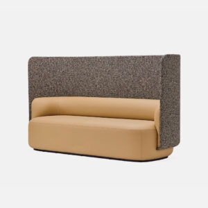 Mega Tulip 3 Seat Sofa High Back