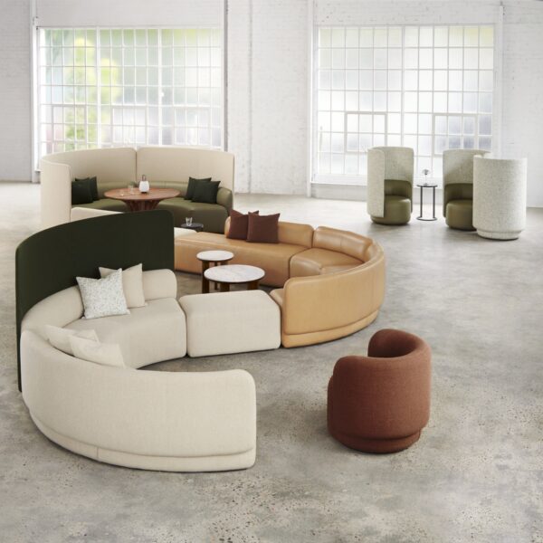 Mega Tulip Ottoman Single Round - Image 3