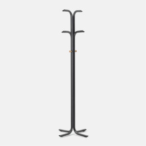 Furl Coat Stand Black Oak