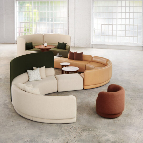 Mega Tulip 3 Seater Ottoman - Image 4