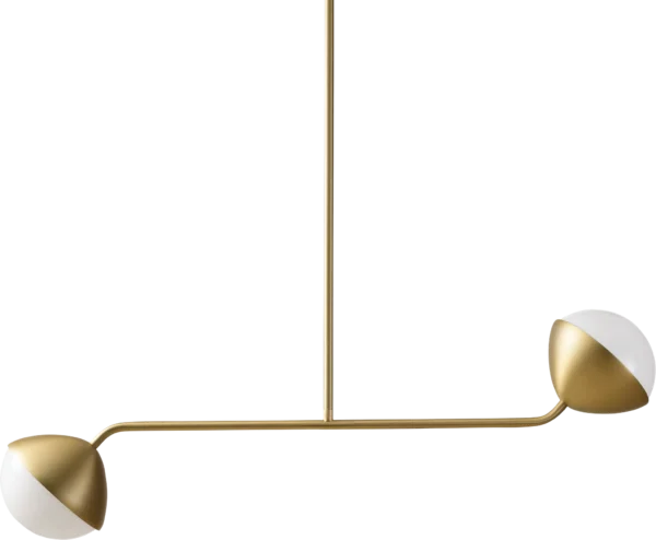 Jolly Lighting Double Rod Pendant - Image 4
